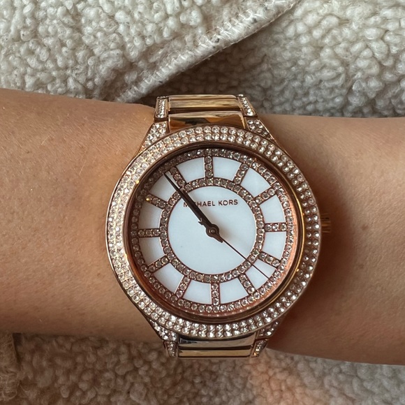 Vintage Michael KORS Kerry Watch, Gold / Mother of Pearl. 2000s - Picture 5 of 6